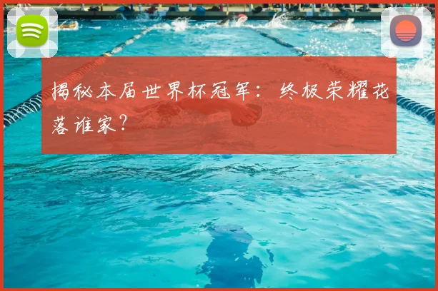 揭秘本届世界杯冠军：终极荣耀花落谁家？